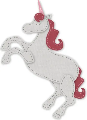 Produktbild von Crafters Edge Stanzform Set Einhorn