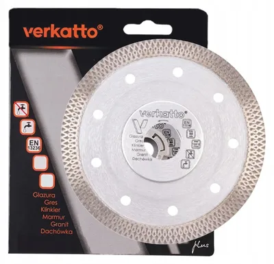 Obrázok produktu pre Verkatto Diamantový kotúč 230x2,0 na gres, keramiku, žulu