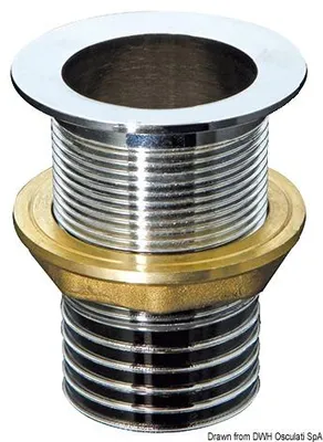Immagine prodotto di Presa in ottone cromato 35 mm, 1 pezzo