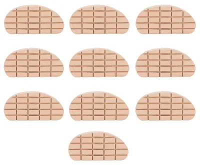 Image de 10 coussins en bois pour sabots de chevaux, imperméables, respirants, coussins de parage pour vaches et chevaux