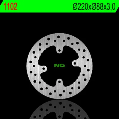 Obrázek produktu pro NG BRAKES Bremsscheibe rund starr