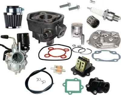 Produktbild von 50 Zylinder KIT VERGASER ANSAUGSTUTZEN Set für SFM Sachs SPEEDJET RS 50 2T LC Zylinderkit Zylinderkit