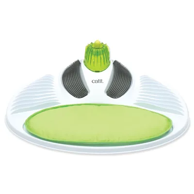 Produktbild von Katzenspielzeug Catit Senses 2.0 Wellness Center Wohlfühlstation mit Massagefunktion, Zahnfleischmassagestab
