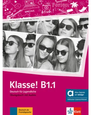 Produktbild von Klasse! B1.1 - Hybride Ausgabe allango. Übungsbuch mit Audios inklusive Lizenzschlüssel allango (24 Monate)