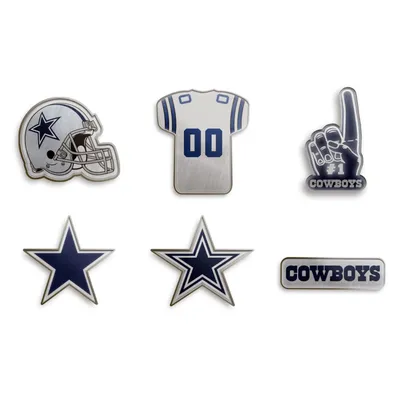 Produktbild von Dallas Cowboys NFL Pin Badge Anstecknadel 6er Set
