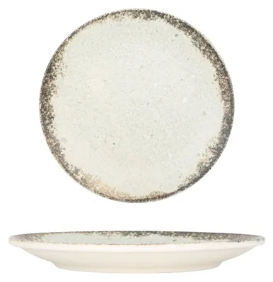 Image de Assiette à dessert en porcelaine de Kütahya - Rustiground - Porcelaine - 19 cm