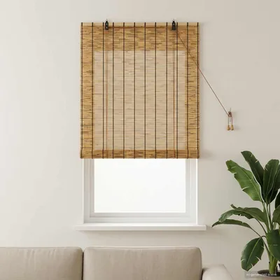 Imagen del producto de Maison Exclusive - Alfombra de rollo, Braun, 100 x 160 cm, material: caña