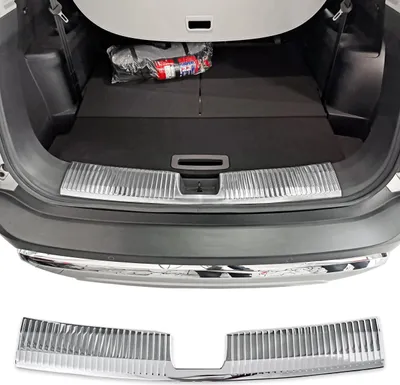 Zdjęcie produktu dla Wewnętrzna chromowana osłona zderzaka ze stali nierdzewnej odpowiednia dla Nissan X-Trail | T33 | BJ od 2021&gt