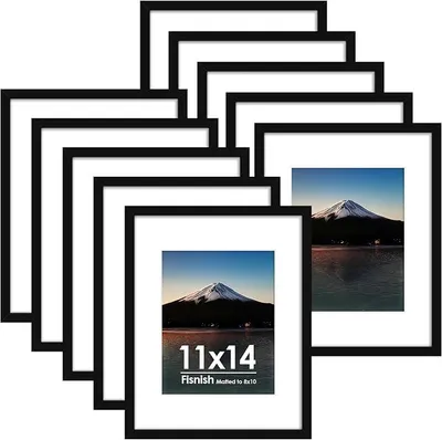 Imagen del producto de Marco de fotos Silecomplaza, 28 x 35 cm, para fotografías de 20 x 25 cm con marco o 28 x 35 cm sin marco. Ideal para crear collages y decorar paredes. Se puede colgar o colocar sobre una mesa. Color: