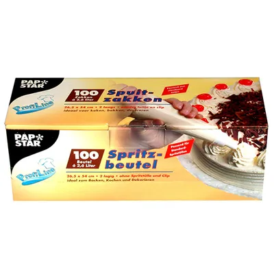Immagine prodotto di PAPSTAR 12488 PAPSTAR Sacchetto per tubazioni in LDPE, trasparente, 2,6 litri