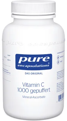 Zdjęcie produktu dla Pure Encapsulations Witamina C 1000 Kapsułki, 90 szt. Kapsułki
