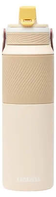 Zdjęcie produktu dla Kambukka Butelka termiczna na wodę termos ze słomką Dupla Insulated 1000ml - Desert Sand