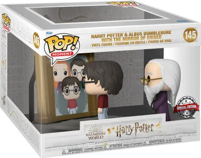 Produktbild von Harry Potter & Albus Dumbledore with the mirror of erised 145 Special Edition - Funko Moments Pop!