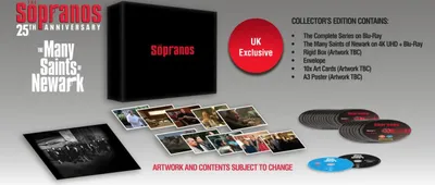 Produktbild von Die Sopranos (nur Originalversion) [24xBLU-RAY+BLU-RAY 4K]
