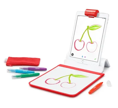 Produktbild von Osmo - Creative Starter Kit for iPad - 3 Educational Learning Games - Ages 5-10 - Drawing, Word Problems & Early Physics - STEM Toy (Osmo Base Included)