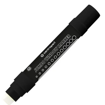 Zdjęcie produktu dla Marker Centropen 9120 Jumbo Window kreda czarna