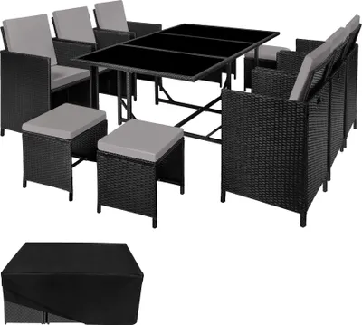 Produktbild von Rattan Sitzgruppe Malaga für 6 bis 10 Personen