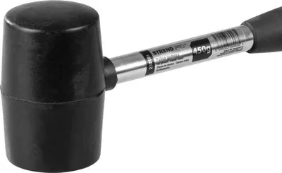 Produktbild von Hammer Strend Pro HM213 450 g, Gummihammer, BlackHead, Metallgriff, Stiellänge 300mm