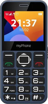 Produktbild von myPhone Halo 3 Mobiltelefon 2.3"-Display, 1000-mAh, USB-C-Anschluss, 0,3 Mpx Kamera, 2G Blau
