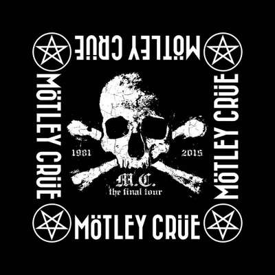 Produktbild von Motley Crue - The Final Tour Bandana