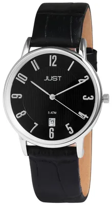 Produktbild von Herrenuhr Echtleder Saxton Saxton, Datumsanzeige