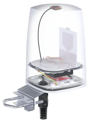 Immagine prodotto di Antenna esterna LTE QuSpot per Milesight UR41, IP68, multibanda, GPS