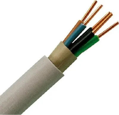 Obrázok produktu pre KOPP Plášťový kábel NYM-J 5 G 2,5 mm² sivý Kopp 153225006 25 m