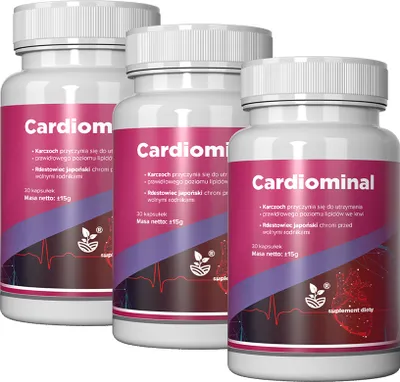 Produktbild von Cardiominal - 90 Kapseln (3 X 30 Kapseln) - 3 Dosen