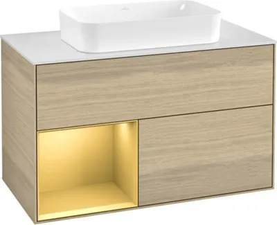 Produktbild von Villeroy & Boch G651HFPC Waschbeckenunterschrank Finion G65