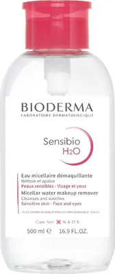 Produktbild von Bioderma Sensibio H2O, Frauen, 500 ml, Empflindliche Haut, Flasche