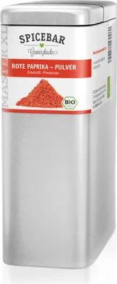Produktbild von Spicebar XL10090 MasterXL Paprika Pulver edelsüß in Premium Qualität, im XL-Profi-Streuer (450 g)