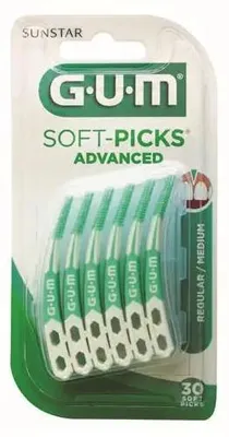 Imagen del producto de Gum® Soft-Picks Advanced Regelmäßige Soft-Picks 30uds