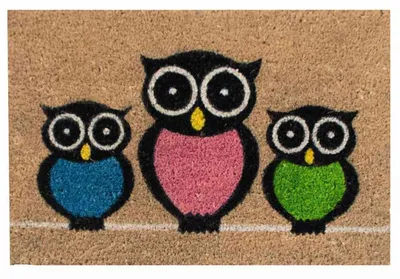 Zdjęcie produktu dla SIENA HOME mata kokosowa Coco Owls 40 x 60 cm