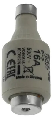 Productafbeelding van EATON zekeringhouder, type Nsp. 16D27, 16A, AC 500V, D2, gL/gG, IEC, vertraagd