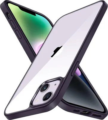 Image de COQUE EN SILICONE VIOLETTE + VERRE TREMPÉ POUR APPLE IPHONE 14 Plus A2886