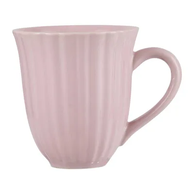 Produktbild von Kaffeebecher, Tasse MYNTE English Rose rosa für 300ml H. 10cm Steingut Ib Laurse