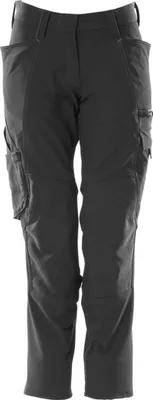 Immagine prodotto di Pantaloni con tasche al ginocchio neri, taglia 82 C54 MASCOT 18078-511-09