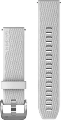 Obrázek produktu pro Řemínek GARMIN - QUICK RELEASE 20 MM - bílý/stříbrný