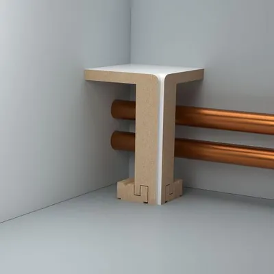 Produktbild von Heizungsrohrverkleidung Halifax Innen-Ecke