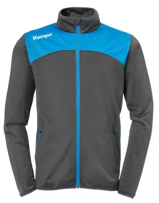 Produktbild von Kempa Emotion 2.0 Poly Trainingsjacke anthrazit/kempablau M