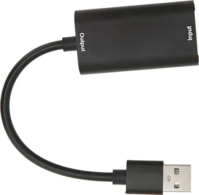 Zdjęcie produktu dla karty przechwytywania wideo 4K 1080P, karta przechwytywania interfejsu multimedialnego HD typu plug-and-play do gier, strumieniowanie wideo na żywo (USB)
