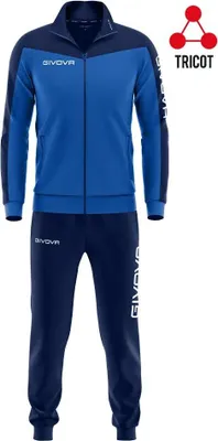 Image de Ensemble de sport Givova Roma Bleu royal