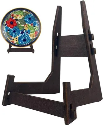 Produktbild von Holz-Display-Stand, Bildständer und Buchhalter, Foto-Frame-Vorlagehalter