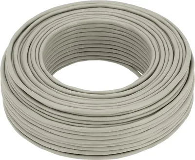 Produktbild von Hama 00020261 Telefonkabel 50 m Grau (00020261)