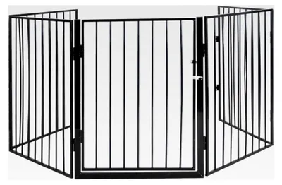 Produktbild von Klappbares Kaminschutzgitter 300x70 cm 10,5 kg pulverbeschichtet aus Metall