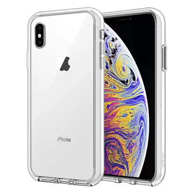 Obrázok produktu pre Priehľadné puzdro pre iPhone s ochranou obrazovky - IPhone SE 2022 / 2020/ 8 / 7 / ochrana obrazovky