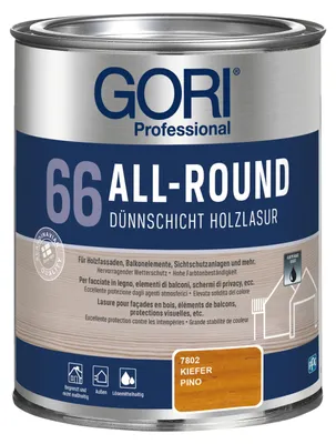 Produktbild von 0,75L Gori 66 Holzlasur kiefer Holz Lasur Holzschutz Holzschutzlasur