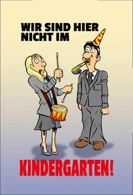 Produktbild von vianmo Holzschild 30x20 cm Wir sind hier nicht im Kindergarten Spruch Zitat
