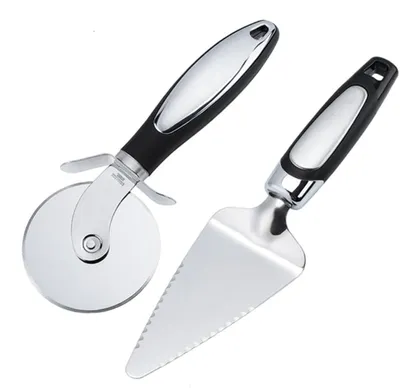 Image de Jeu de spatules en acier inoxydable pour la cuisine et la pâtisserie