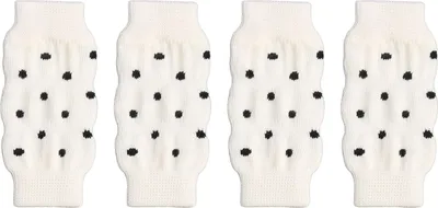 Obrázok produktu pre 4 kusy chráničov lakťov pre psov, roztomilé bodkované, pohodlné, vysoko elastické, odpudzujúce nečistoty, ochranný kryt pre psov, XL